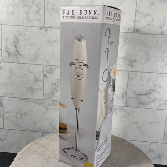 Rae Dunn Other - Sealed - Last 1 NWT Rae Dunn FROTH electric milk frother ( battery operated)…